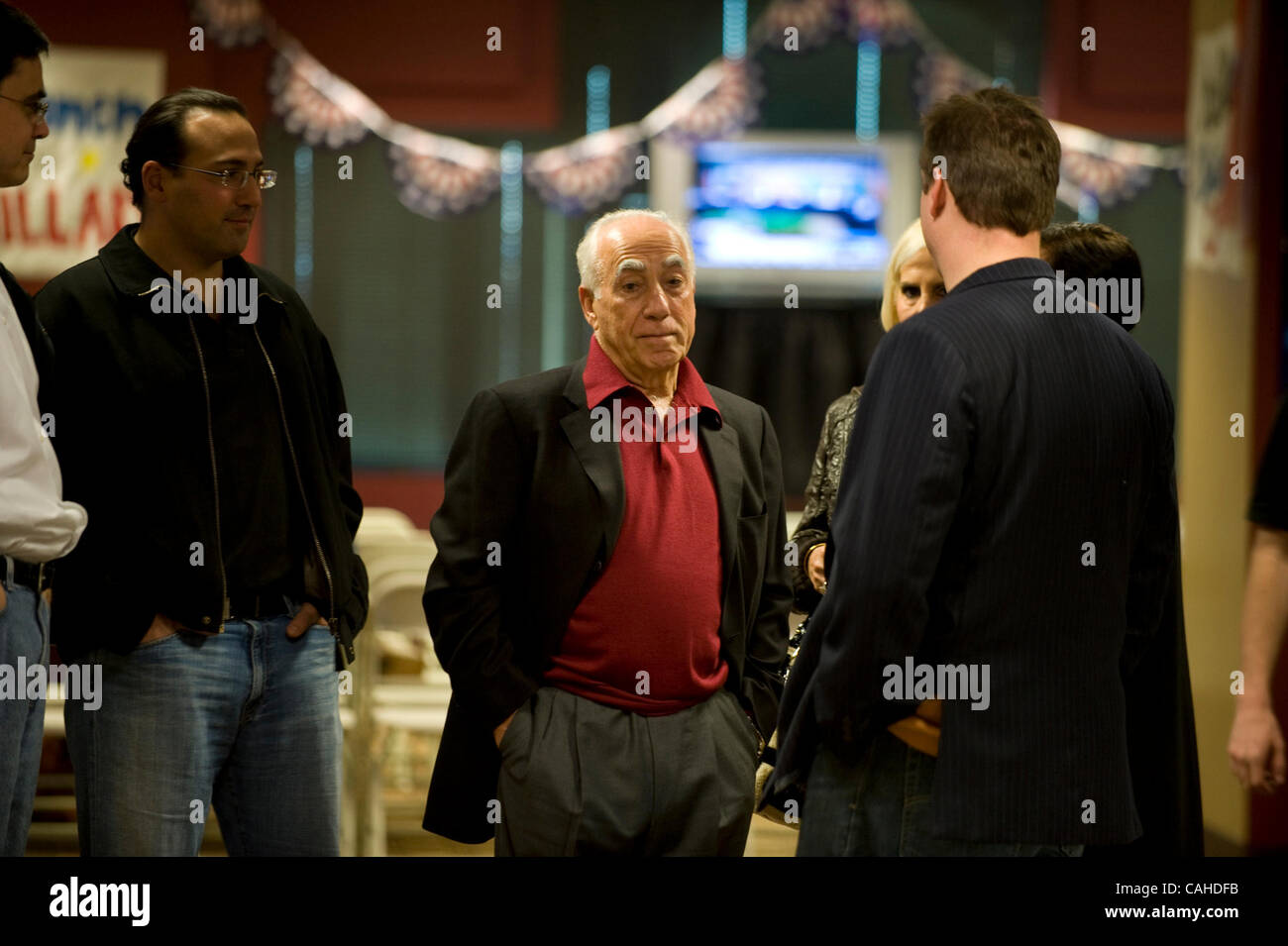 Angelo Tsakopoulos (center) at the 1 Capitol Mall in Old Sacramento on