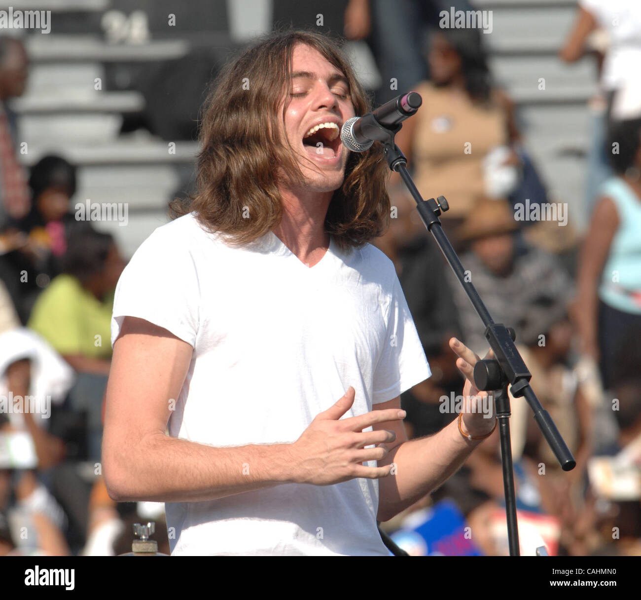 Dec 09, 2007 - Columbia, South Carolina, USA - Singer JOEL HAMILTON of ...