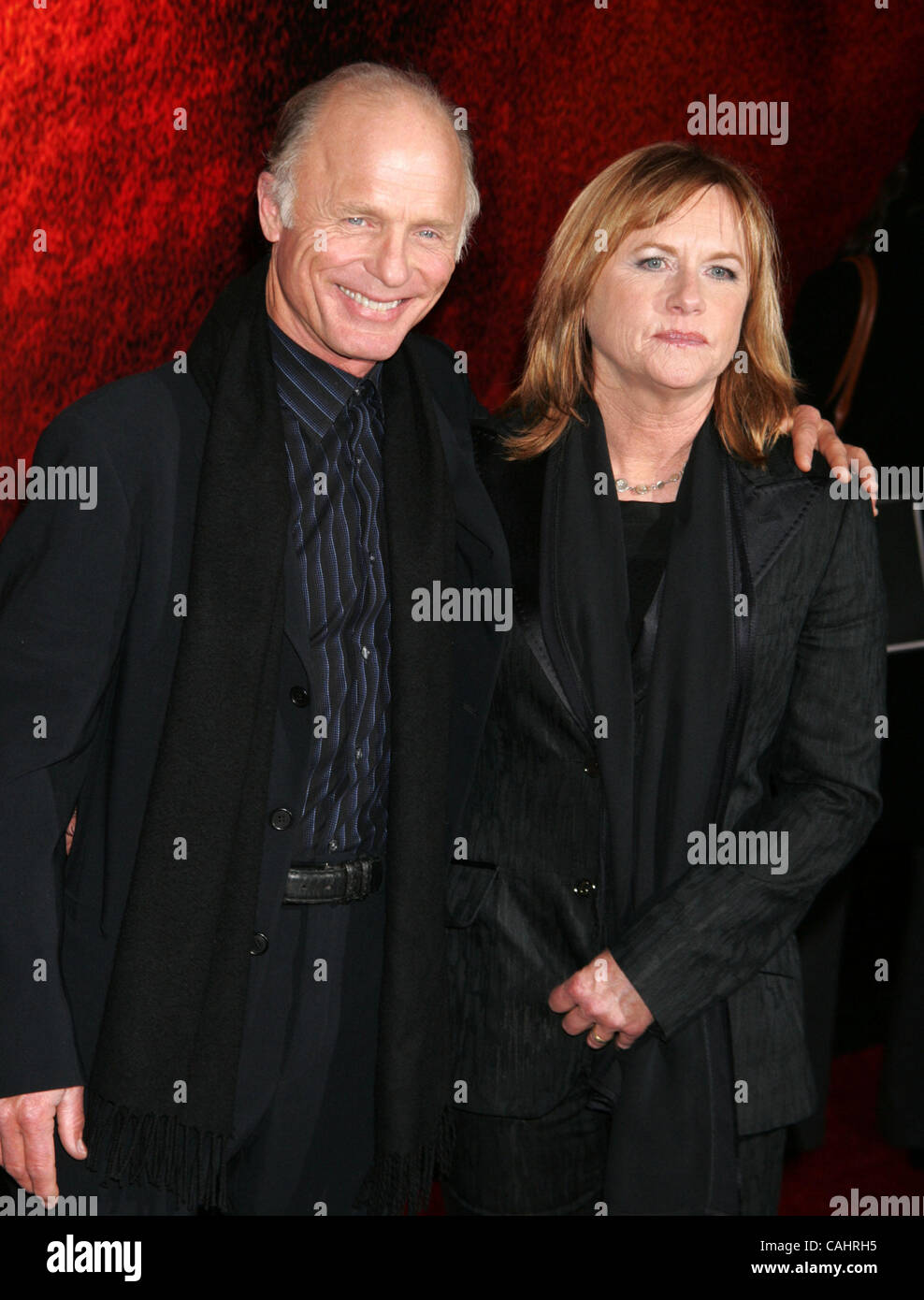 Ed harris wife amy madigan premiere hires stock photography and images