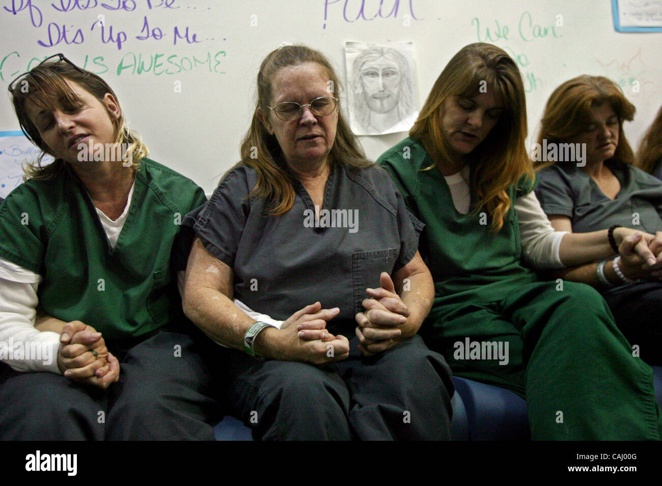 Dec 25, 2007 Fort Pierce, Florida, USA Inmates in an all female