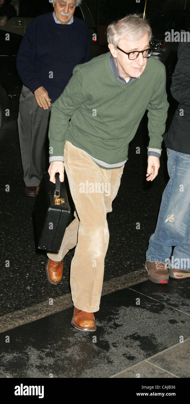 Jan 14, 2008 New York, NY, USA player WOODY ALLEN