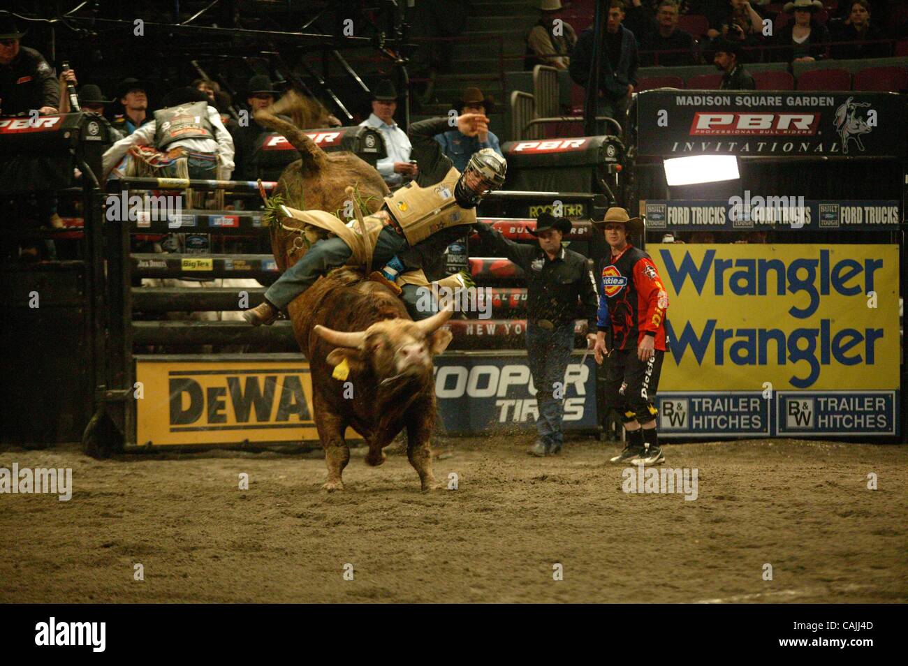 Jan. 8, 2011 - New York, New York, U.S. - Professional Bull Riding ...