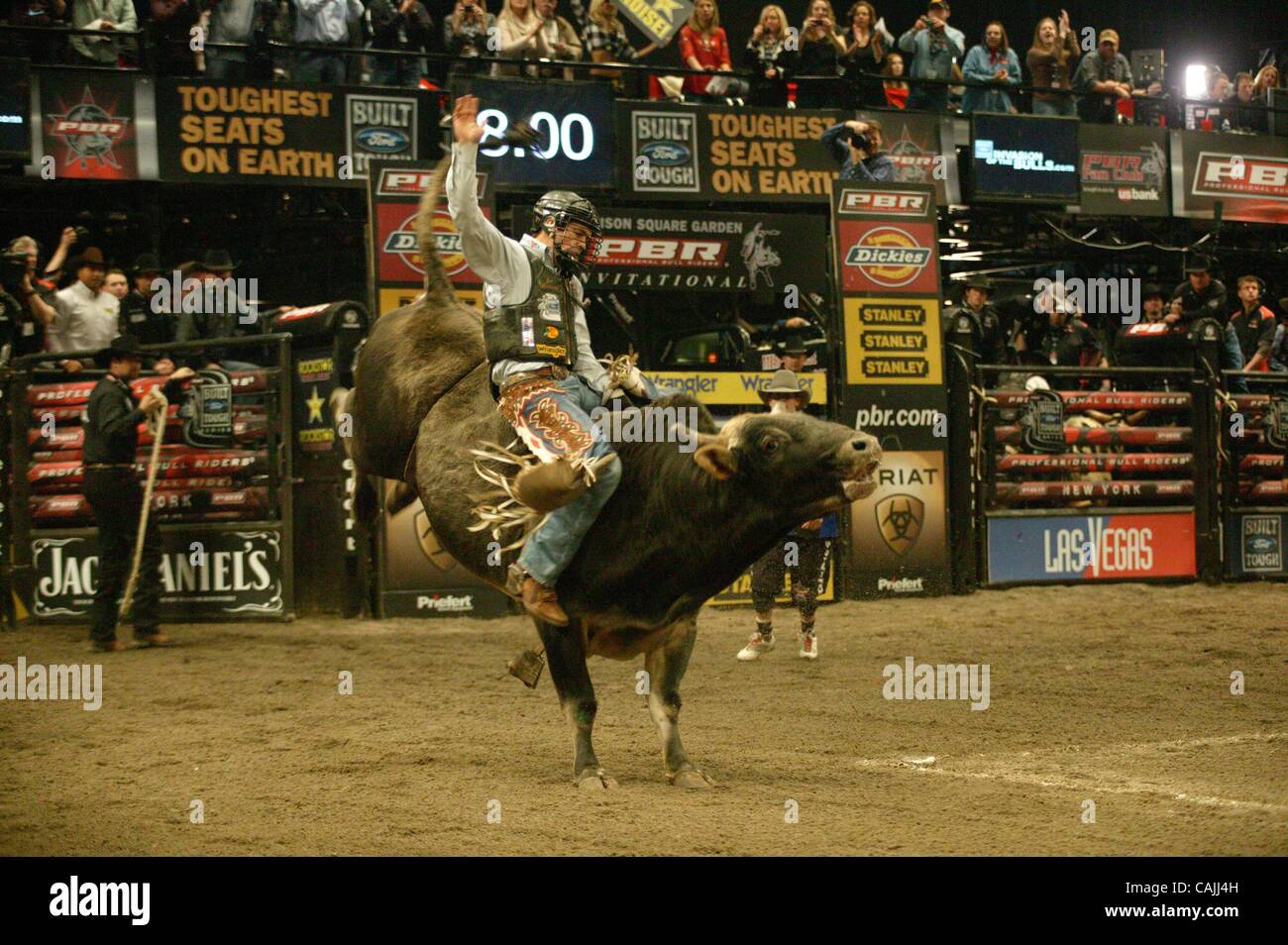 Jan. 8, 2011 - New York, New York, U.S. - Professional Bull Riding ...