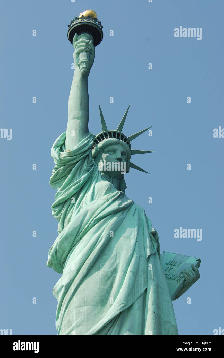 Oct. 1, 2007 New York, NY; USA, The Statue of Liberty located in New