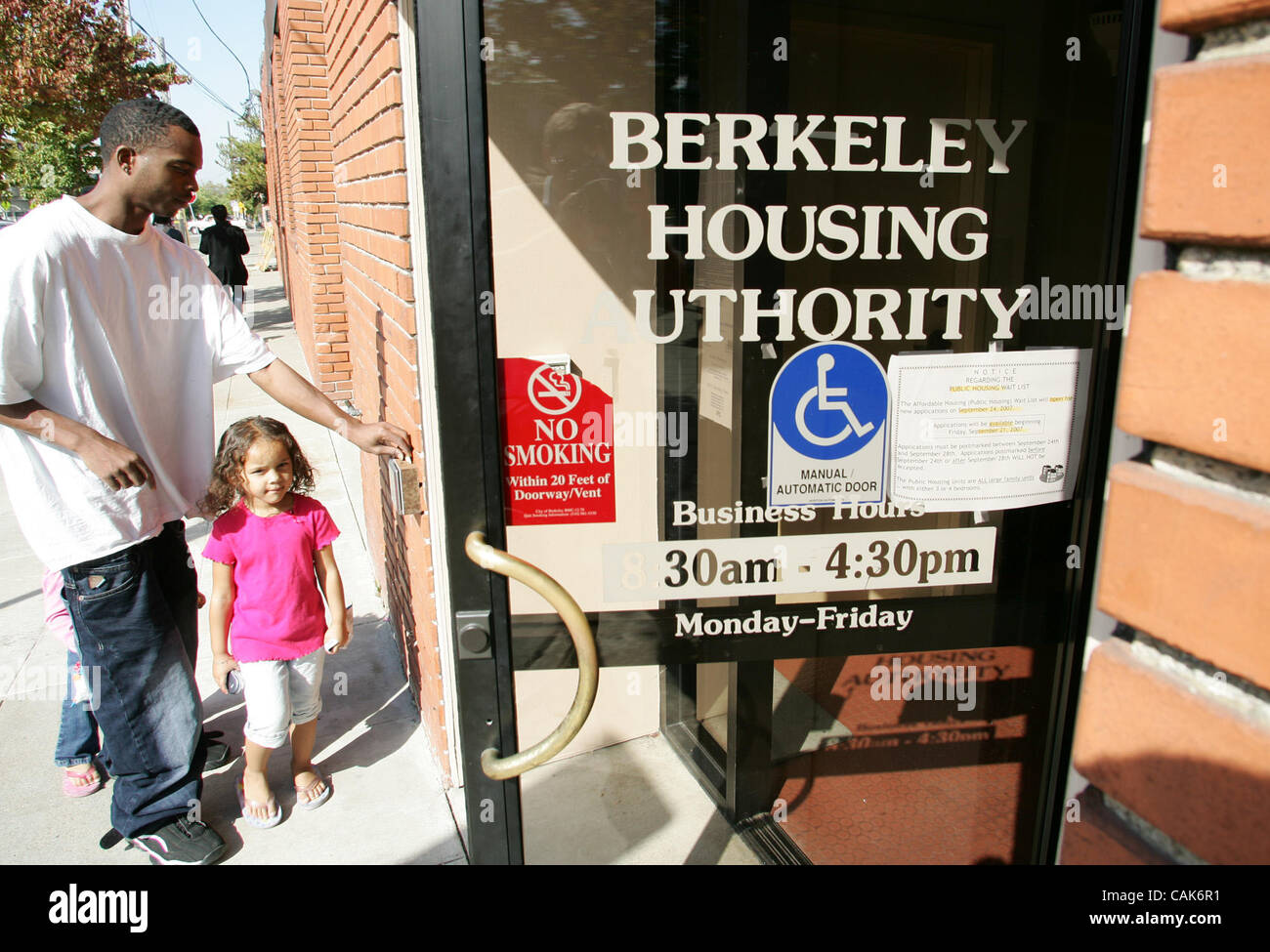 Byron Vincent went to the Berkeley Housing Authority Friday with his