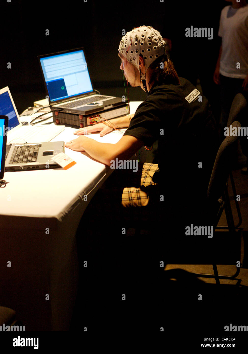 Brainloop Interface BrainLoop Aksioma institute for contemporary arts demonstation during ...
