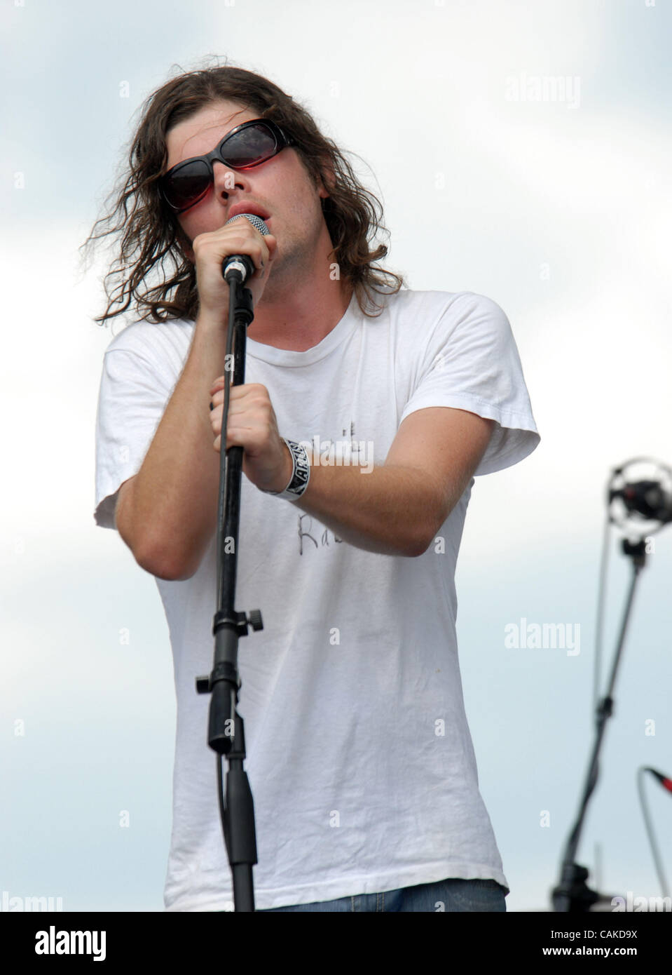 Sep. 15, 2007 Austin, TX; USA, Musician DAX RIGGS performs live as part ...