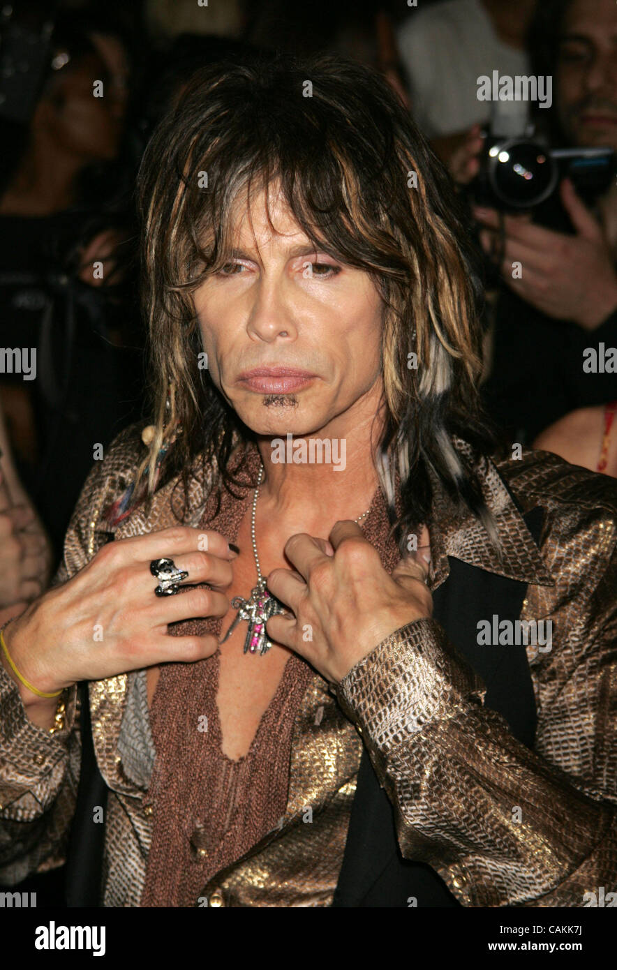 Sep 07, 2007 - New York, NY, USA - STEVEN TYLER, singer of Aerosmith at the  arrivals of