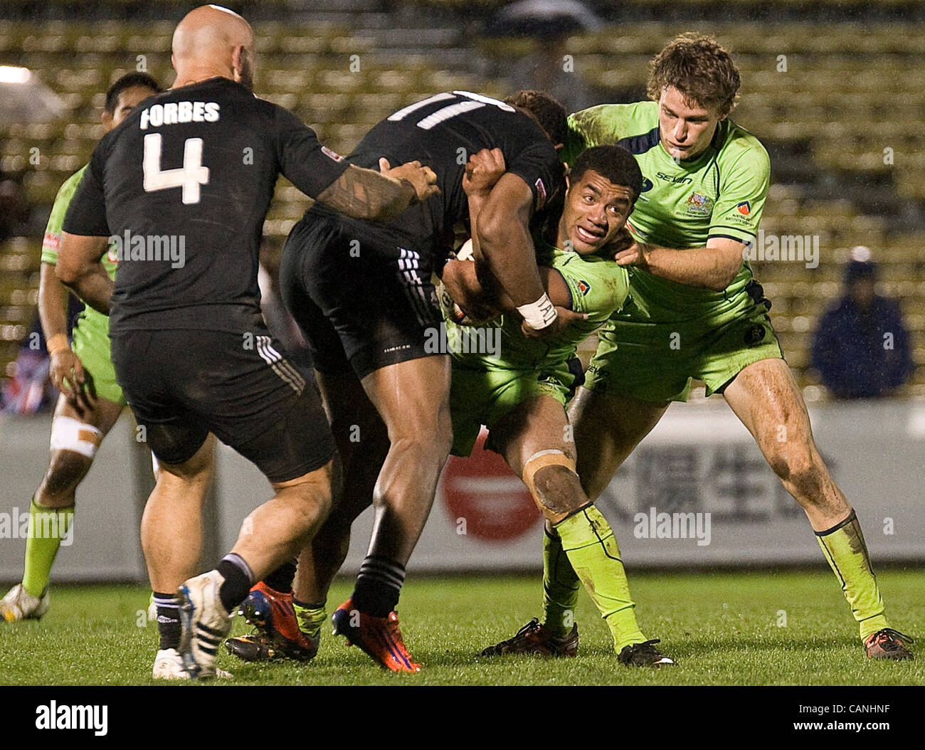 Action from the New Zealand vs Australia match during round 7 of the