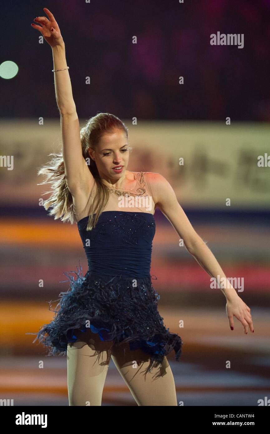 Carolina Kostner ITA APRIL 1 2012 Figure Skating Gala Exibition 