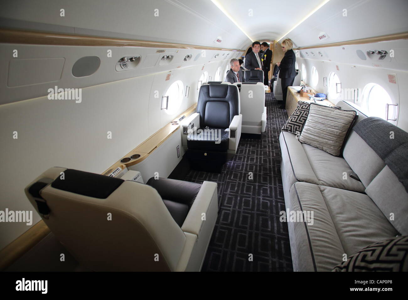 March 30 2012 Narita Japan Gulfstream G550 Business