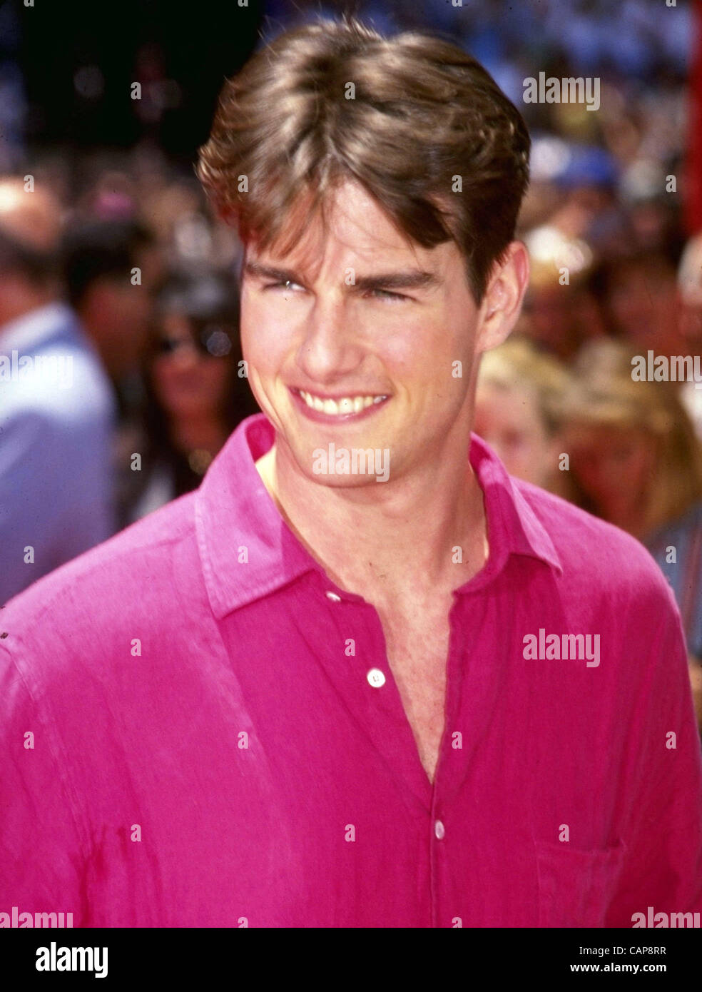 Hollywood, CA, USA; TOM CRUISE at the Mann's chinese theater getting  foot/hand print. Mandatory Credit: Kathy Hutchins/ZUMA Press. (©) Kathy  Hutchins Stock Photo - Alamy