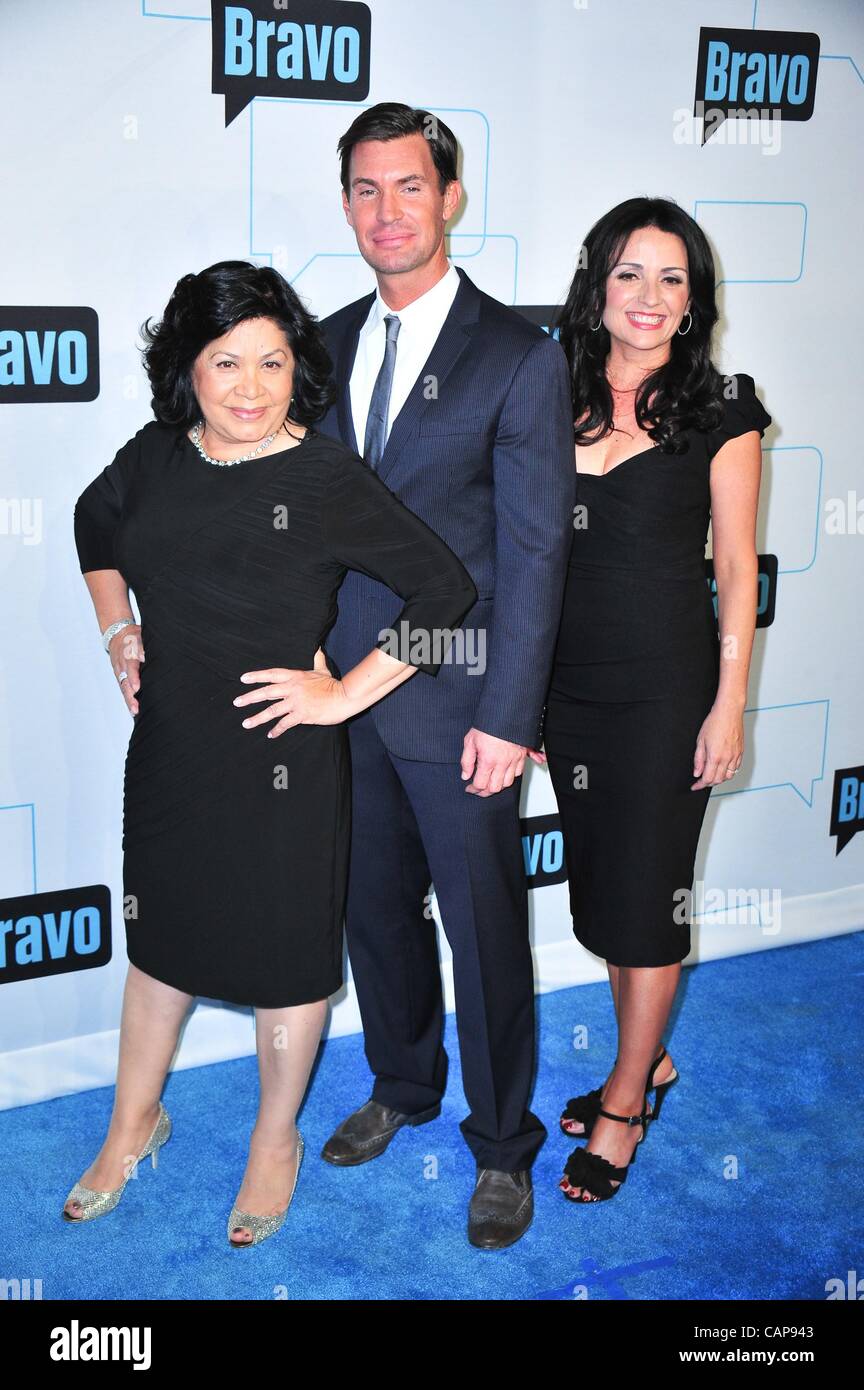 Zoila Chavez, Jeff Lewis, Jenni Pulos at arrivals for Bravo Media's