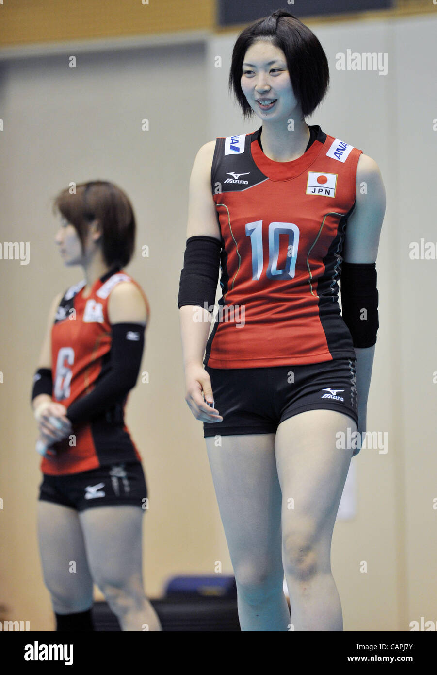 Japan Volleyball Woman High Resolution Stock Photography And Images Alamy
