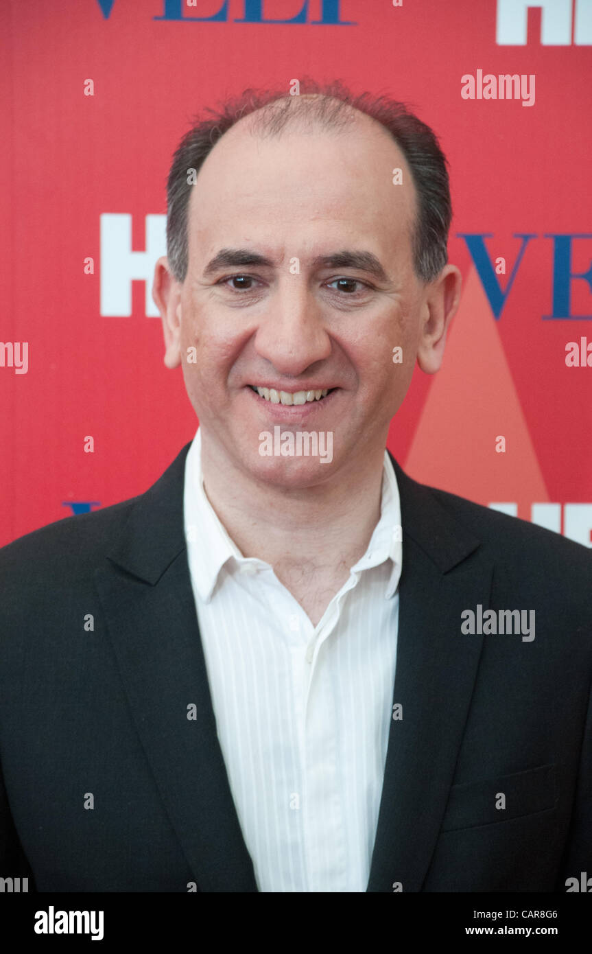 Armando Iannucci attends the premiere screening of the new HBO Series VEEP at The United States Institute of Peace. in Washington, DC on Weds. April 11, 2012. Stock Photo