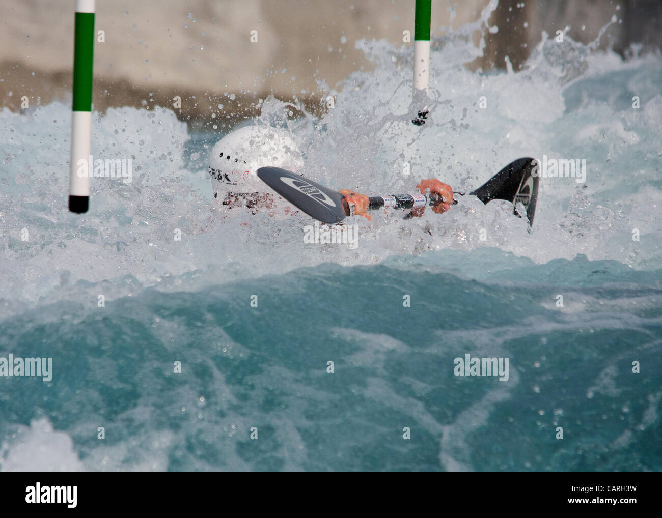 Fiona Pennie going deep while competing in the Olympic and GB selection