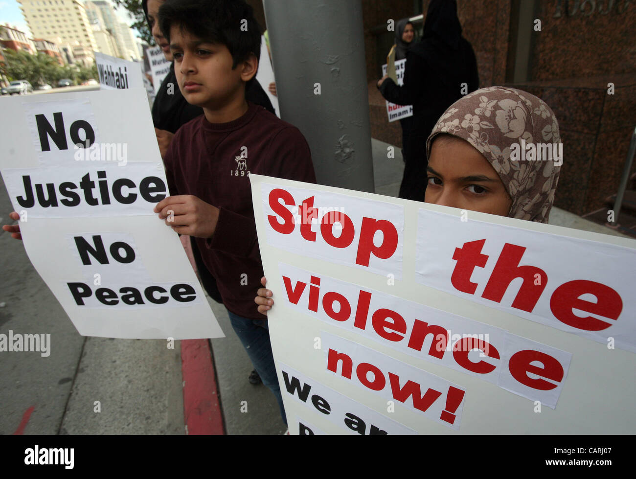 April 14, 2012 Los Angeles, California, U.S. Members of the Muslim