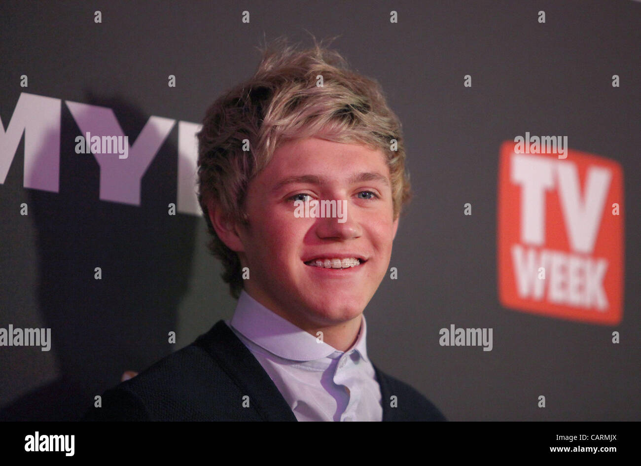 April 15, 2012 - Melbourne, NSW, Australia - NIALL HORAN of the band One Direction arrives at the 2012 TV Week Logie Awards in Melbourne at the Crown Casino (Credit Image: © Marianna Massey/ZUMAPRESS.com) Stock Photo