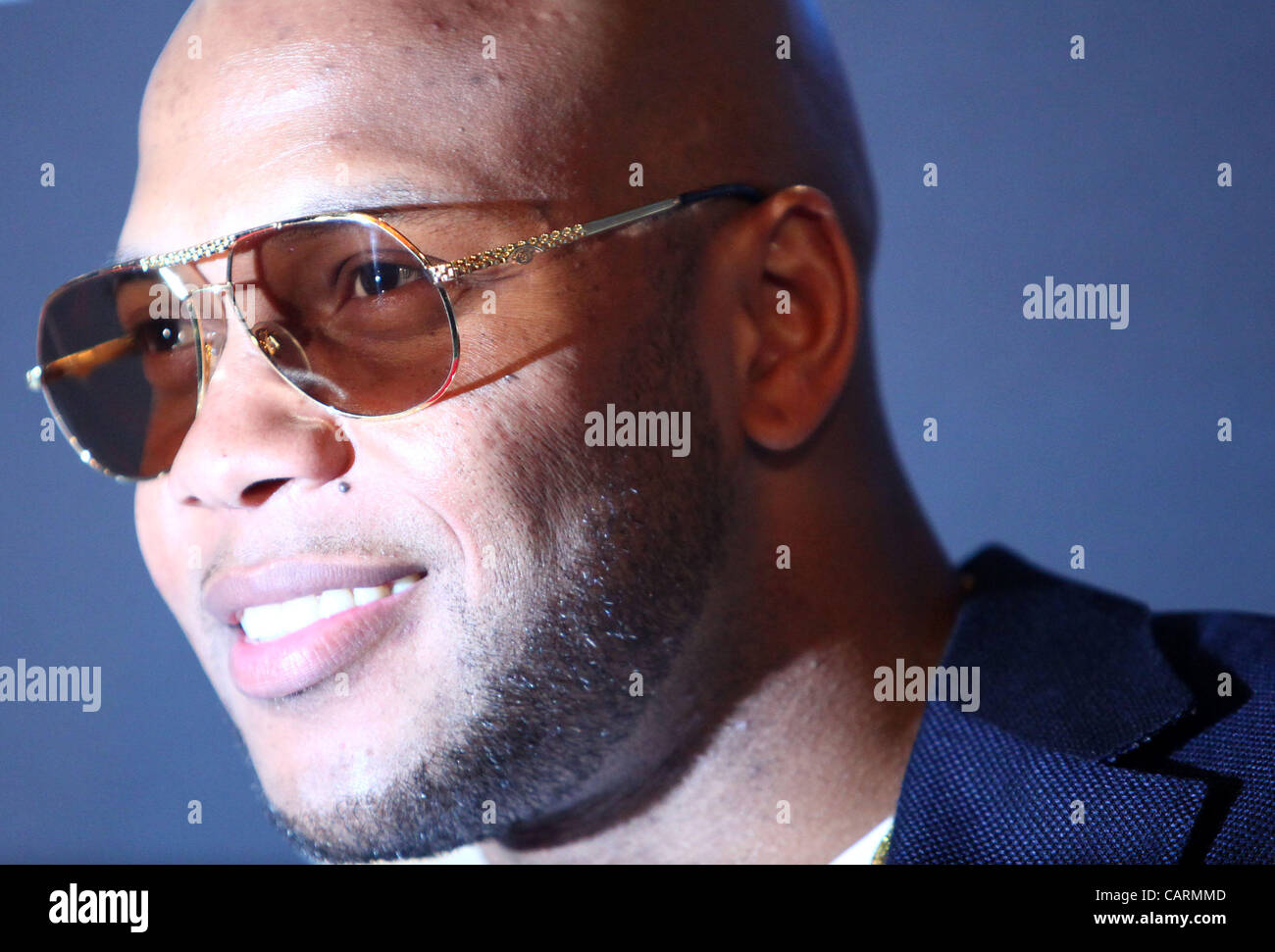 April 15, 2012 - Melbourne, NSW, Australia - Rapper FLO RIDA arrives at the 2012 TV Week Logie Awards in Melbourne at the Crown Casino. (Credit Image: © Marianna Massey/ZUMAPRESS.com) Stock Photo