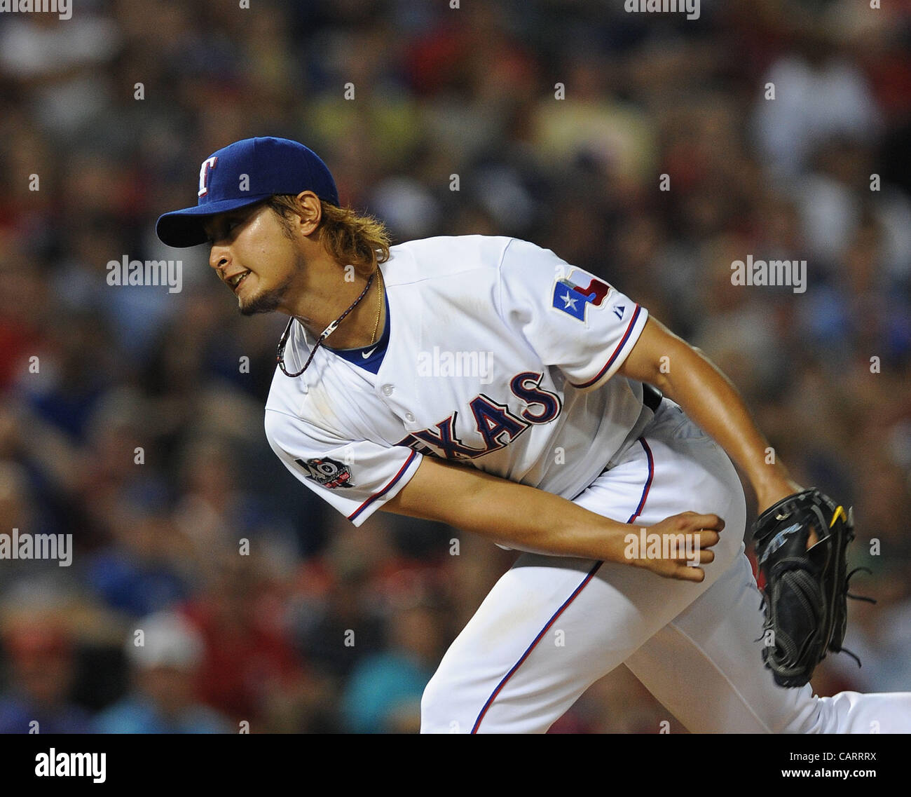 Yu Darvish (Rangers), APRIL 9, 2012 - MLB : Yu Darvish of the Texas ...
