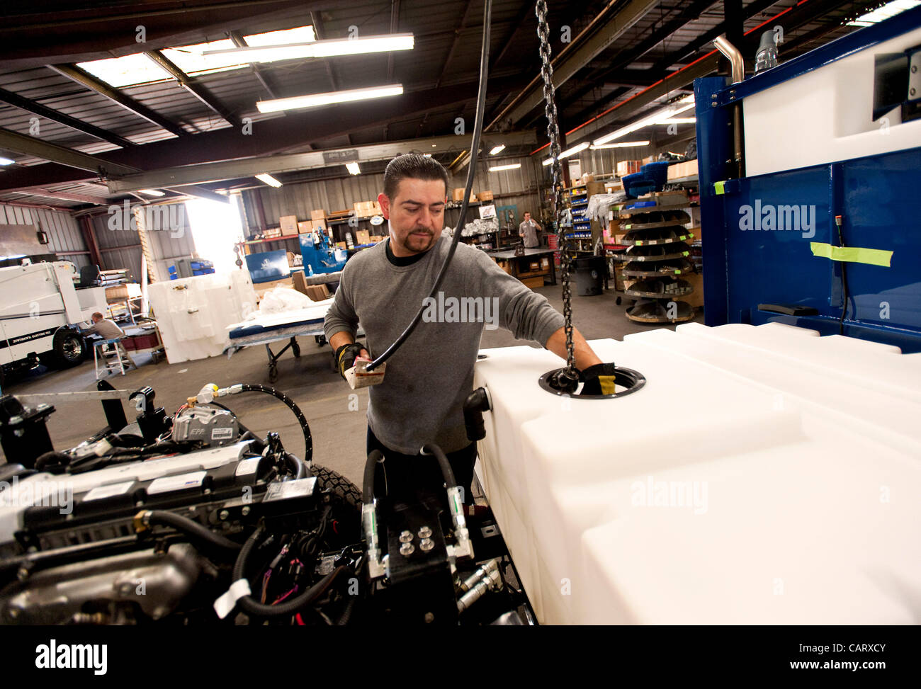 April 16, 2012 Paramount, CA, USA Frank J. Zamboni and Co. Inc will