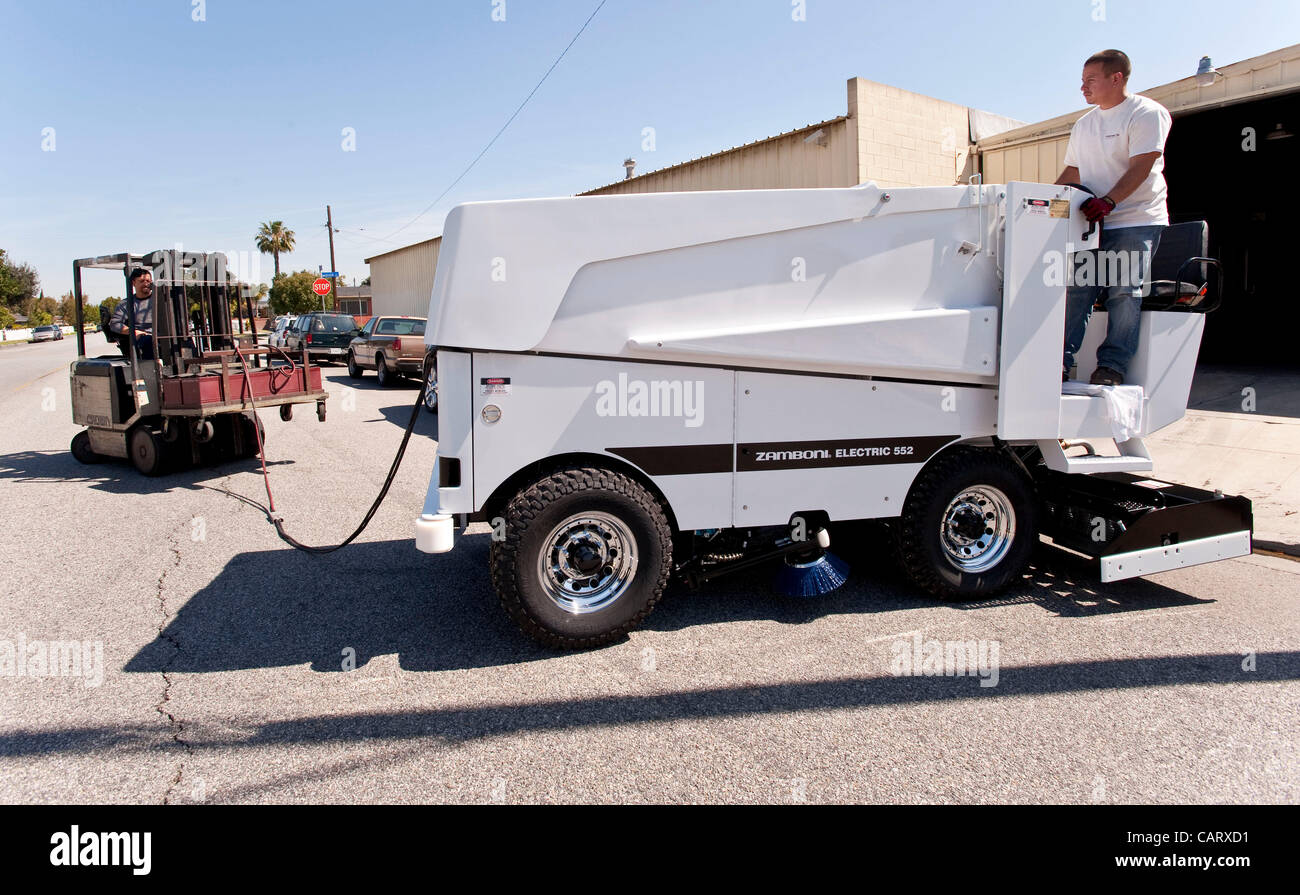 April 16, 2012 Paramount, CA, USA Frank J. Zamboni and Co. Inc will