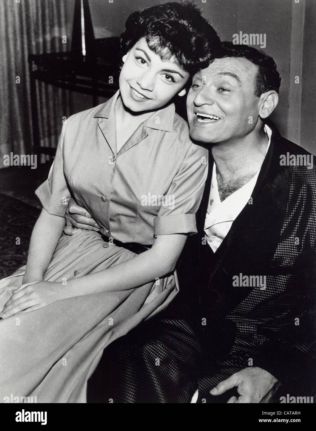 ANNETTE FUNICELLO with Frankie Laine.The Danny Thomas Show.Supplied by   Photos inc.(Credit Image: Â© Supplied By Globe Photos Inc/Globe Photos/ZUMAPRESS.com) Stock Photo