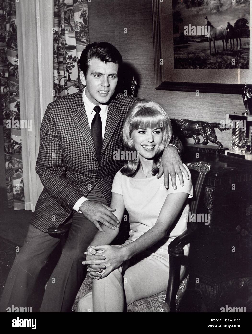 FABIAN with wife Kate Netter Forte.Thunder Alley 1967.AKA Fabiano ...