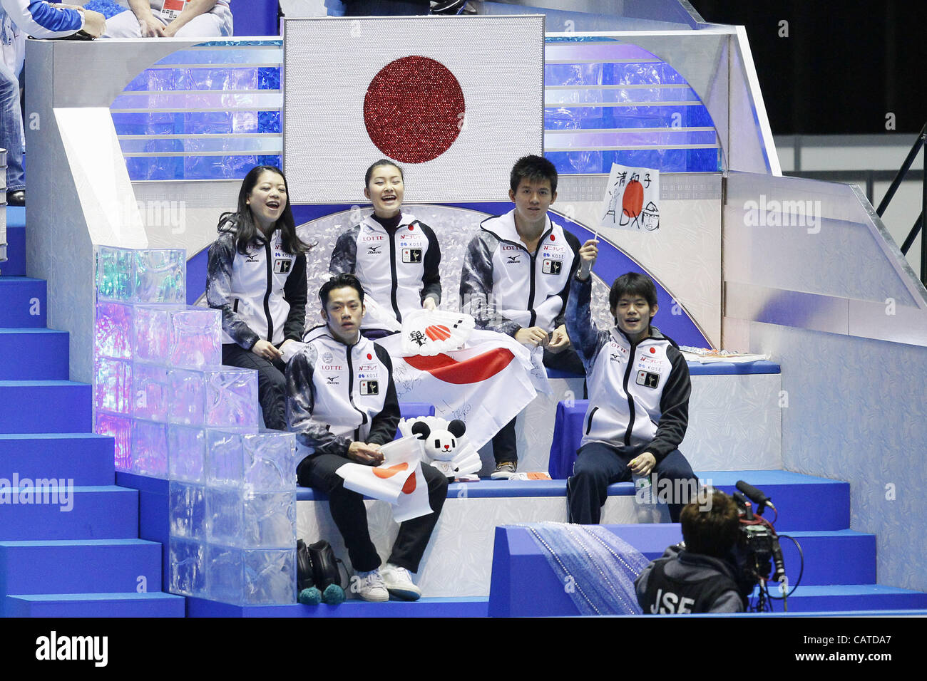 Figure Skating Japan National team (JPN), APRIL 19, 2012 Figure