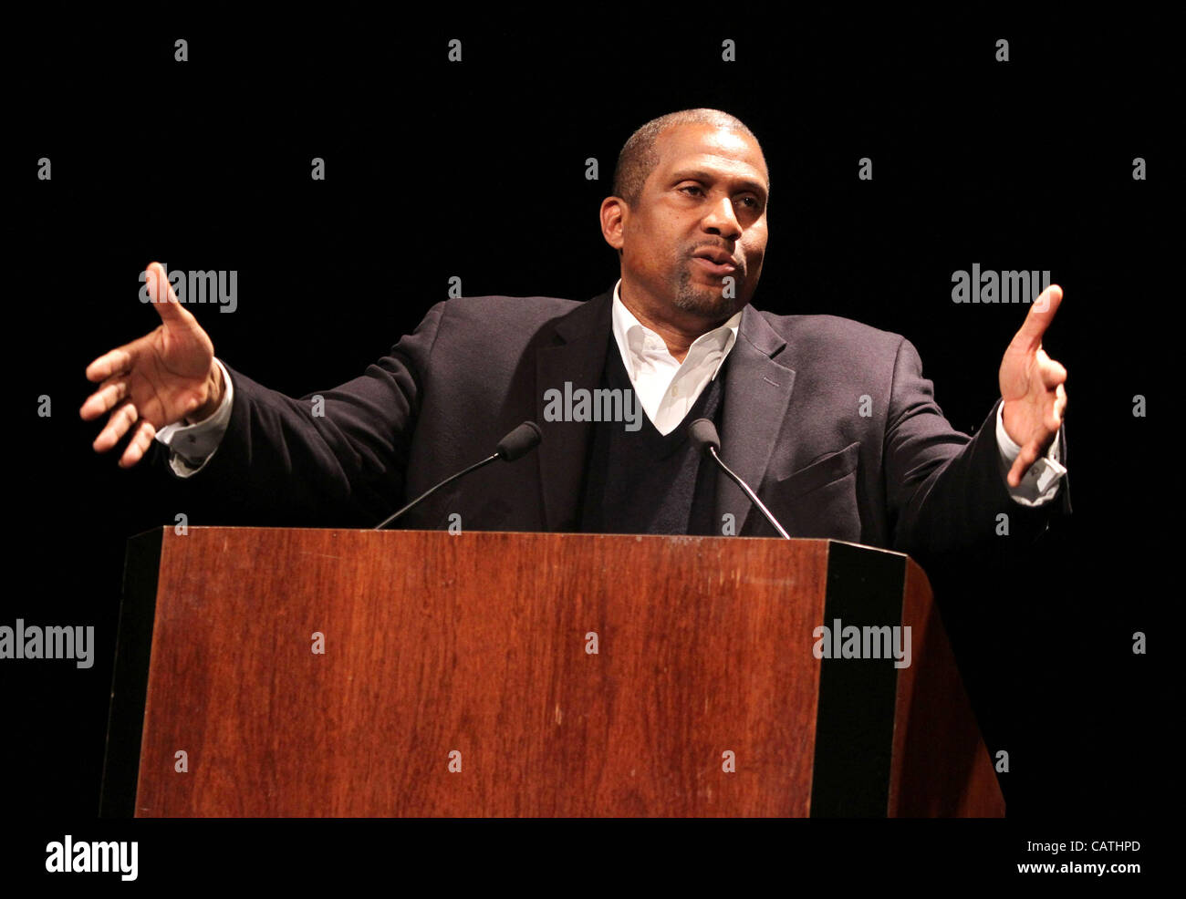 Tavis smiley and cornel hi-res stock photography and images - Alamy