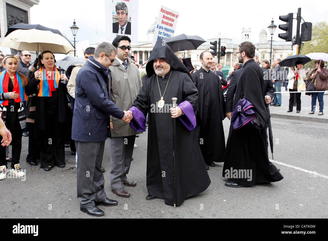 London, UK. Saturday 21st April 2012. The Prelate of the Armenian