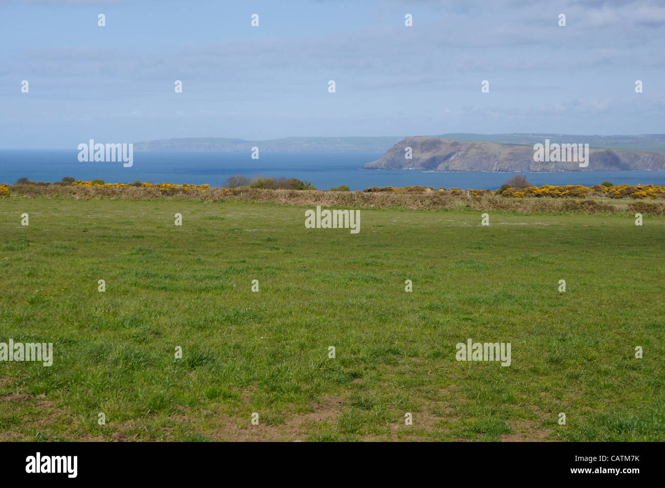 Field near Goodwick where Denys Corbett Wilson (18821915)made 1st