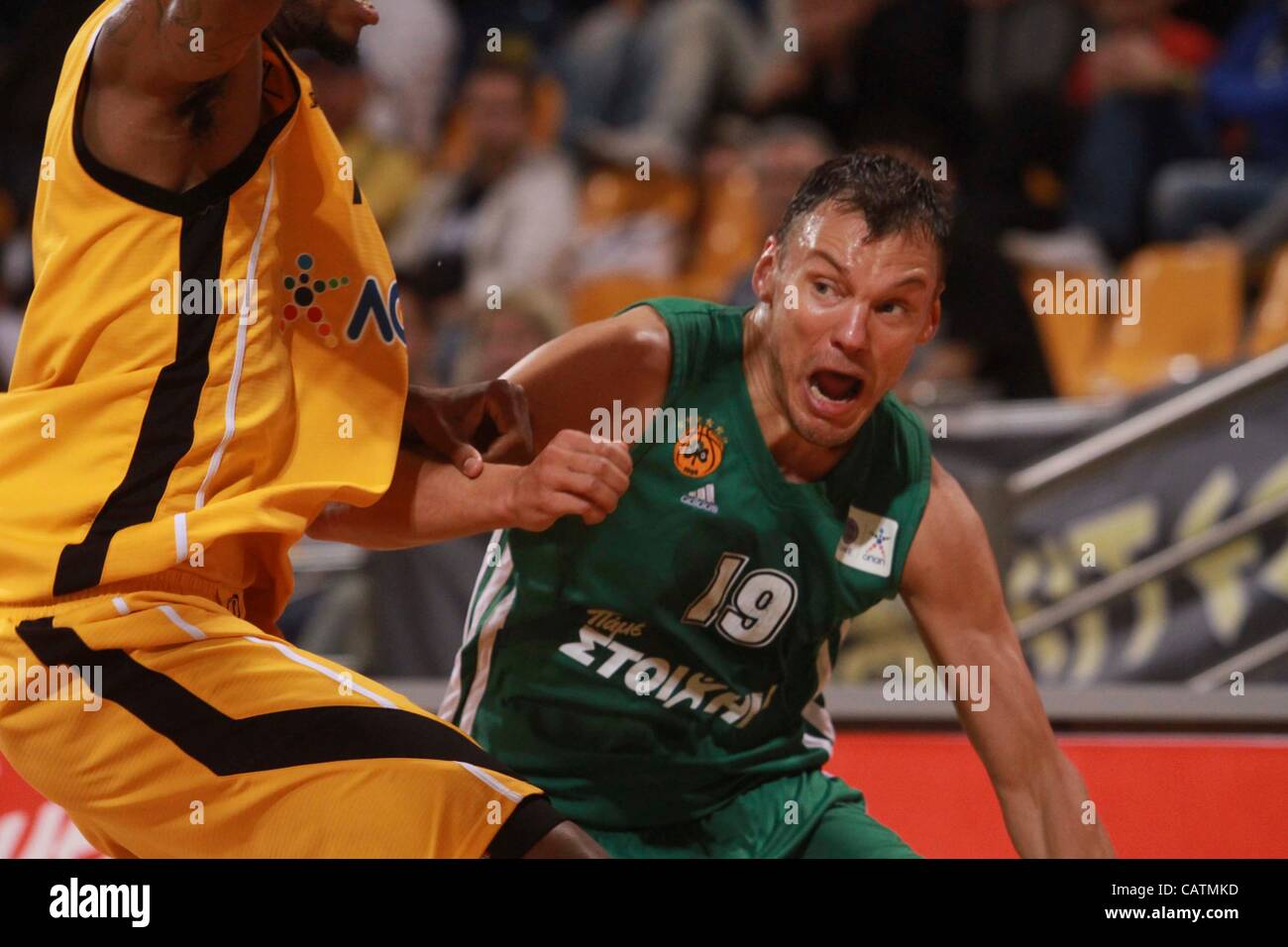 Sarunas Jasikevicius during Aris Thessalonikis vs Panathinaikos