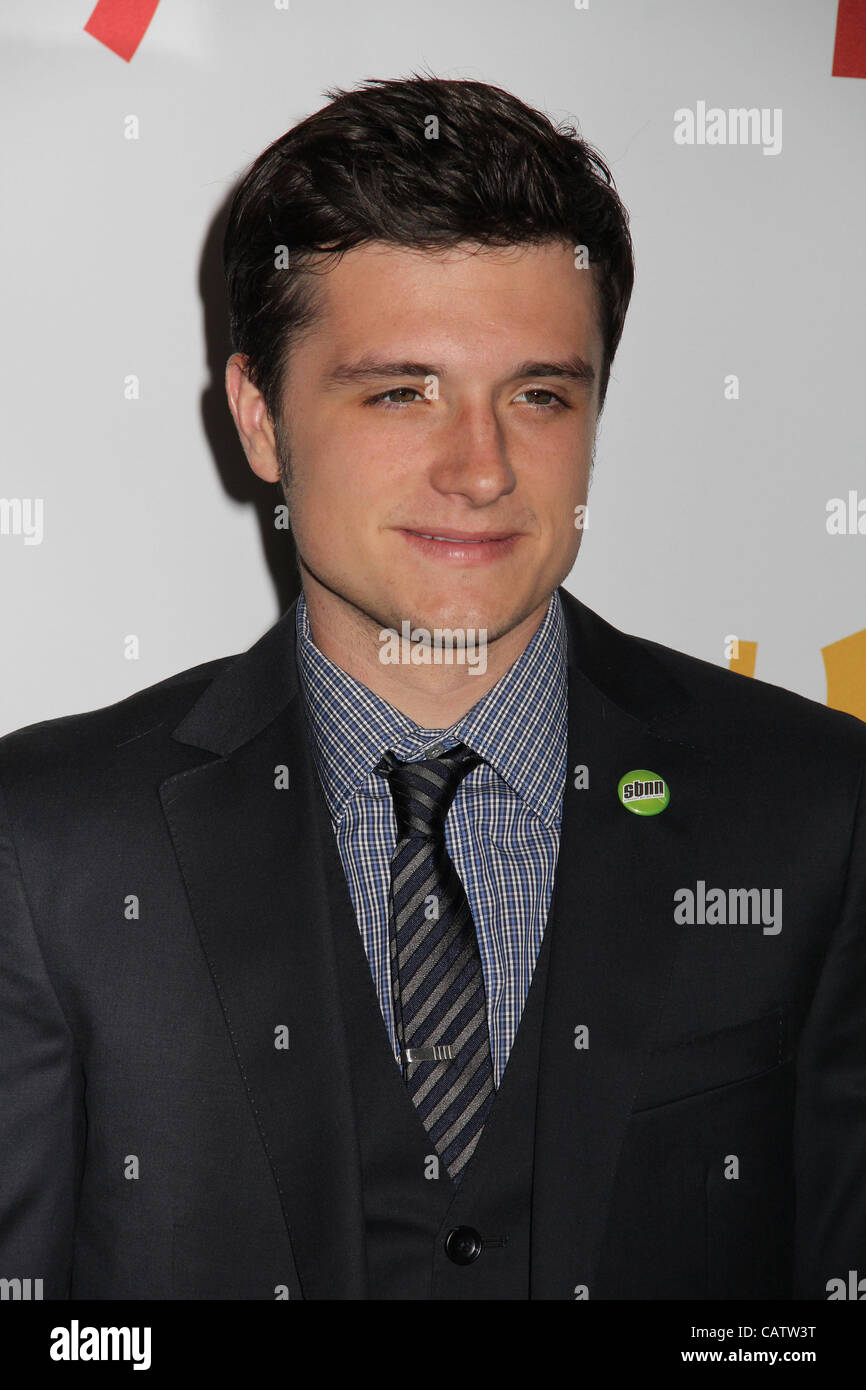 April 20, 2012 - Hollywood, California, U.S. - I15503CHW .23rd Annual GLAAD Media Awards .Westin Bonaventure Hotel, Los Angeles, CA  .04/21/2012.JOSH HUTCHERSON  . 2012(Credit Image: Â© Clinton Wallace/Globe Photos/ZUMAPRESS.com) Stock Photo