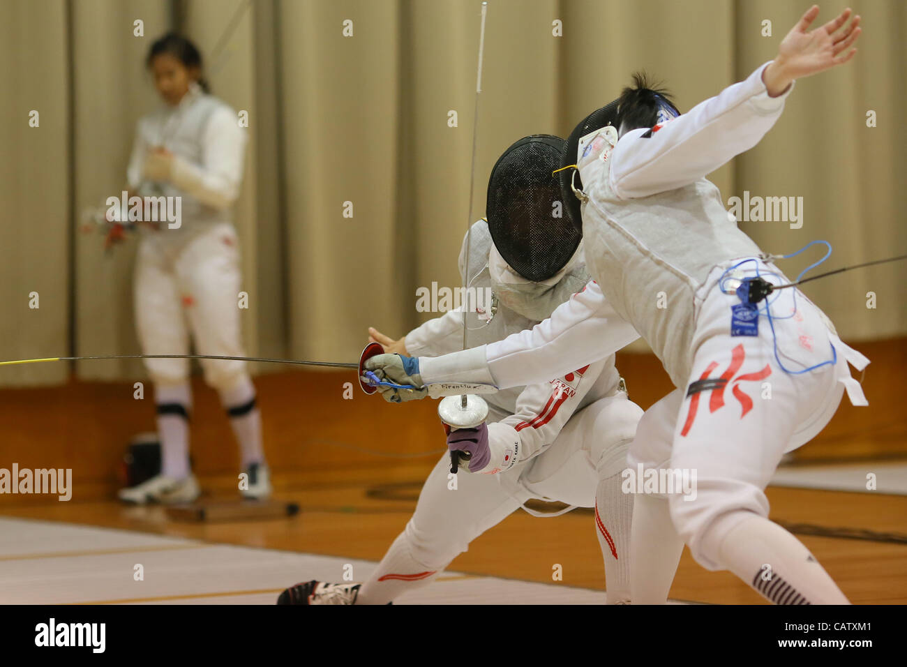 Kanae Ikehata (JPN), APRIL 22, 2012 - Fencing : Asian Fencing ...