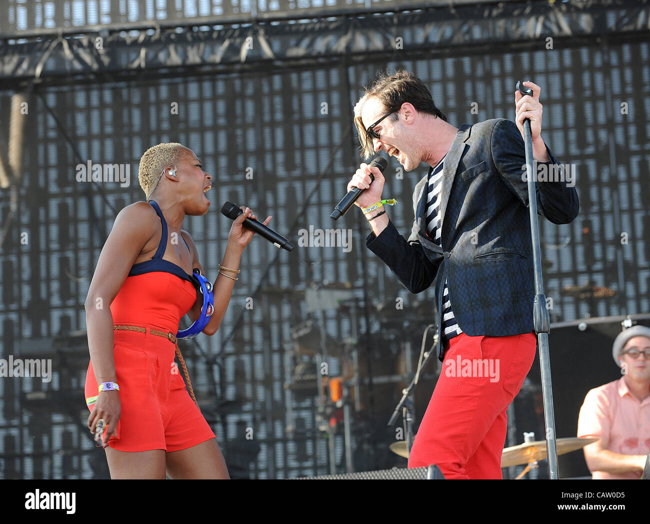 Apr 22, 2012 - Indio, California; USA - Singer MICHAEL FITZPATRICK of ...