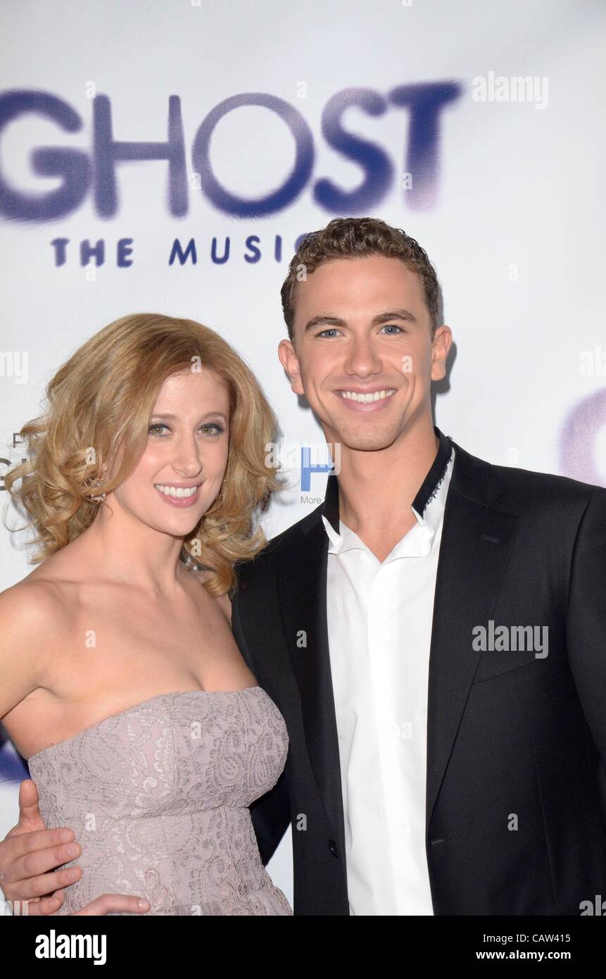 Caissie Levy, Richard Fleeshman at the after-party for GHOST The