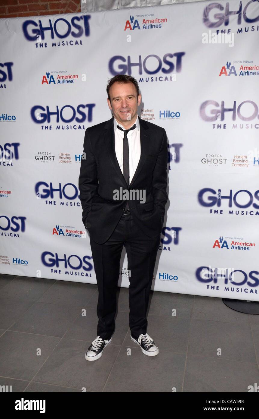 Matthew Warchus at the afterparty for GHOST The Musical Opening Night