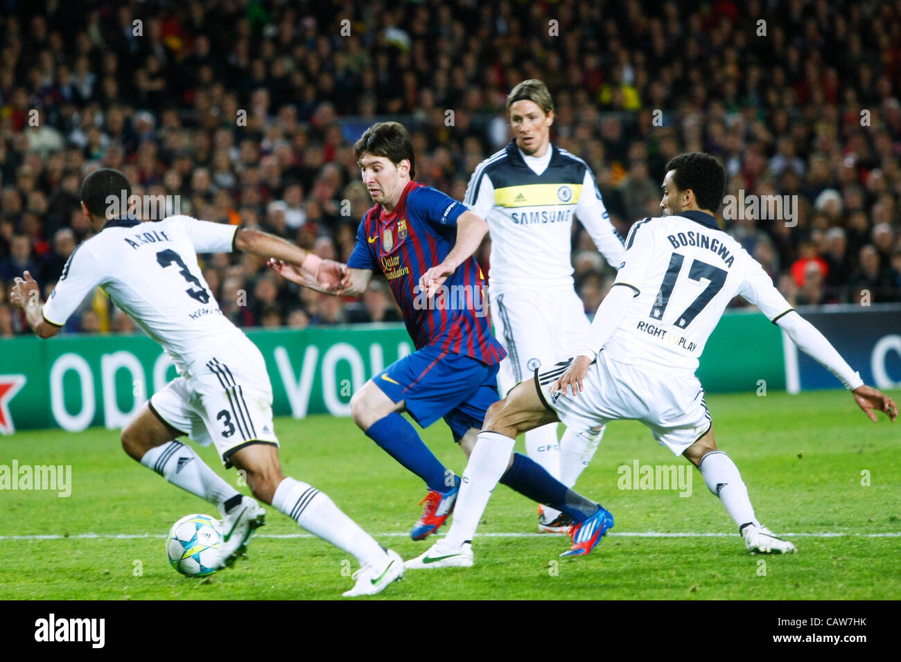 Lionel Messi (Barcelona) APRIL 24, 2012 - Football / Soccer : UEFA