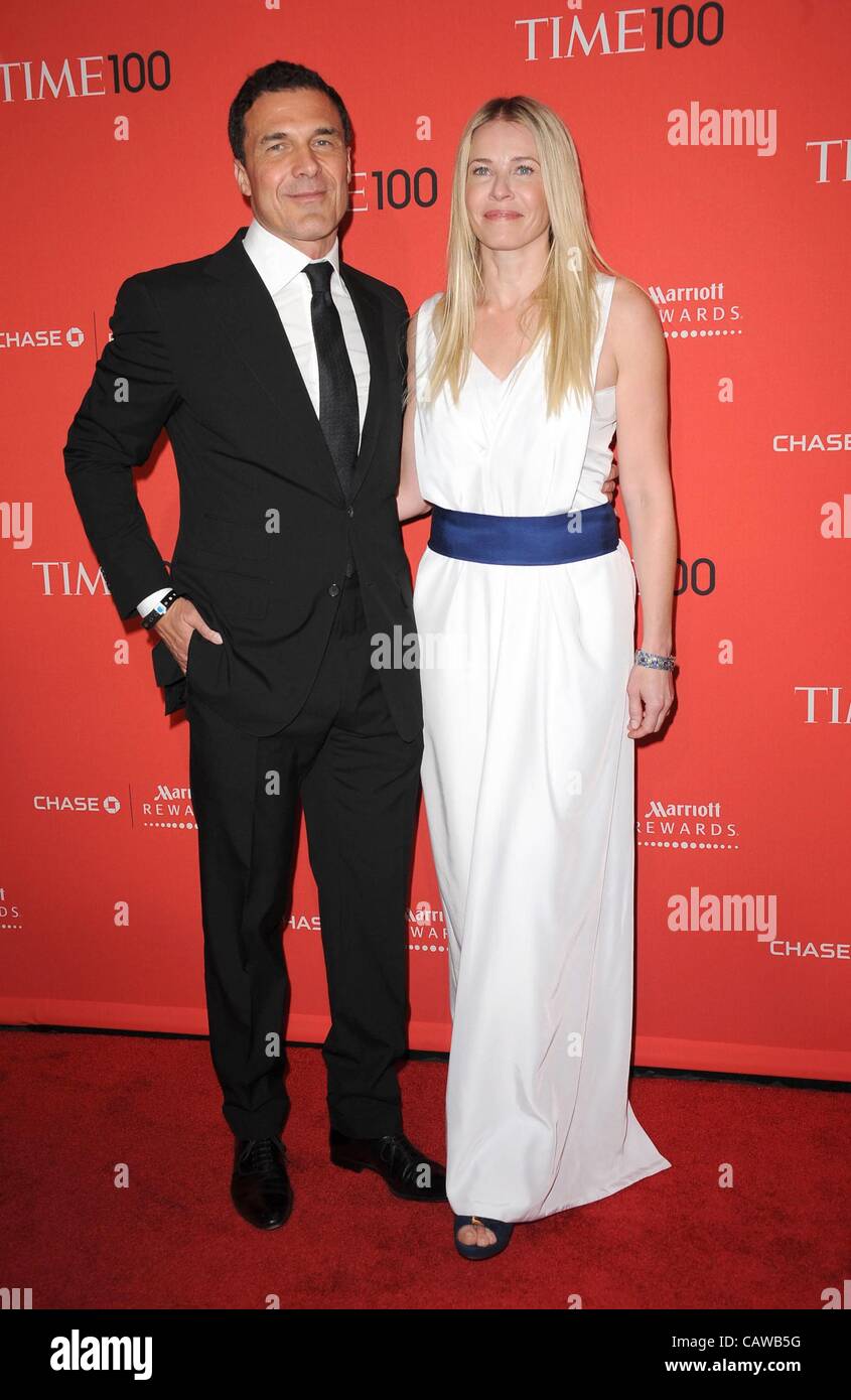 Andre Balazs, Chelsea Handler at arrivals for TIME 100 Gala, Frederick P.  Rose Hall, Jazz at Lincoln Center, New York, NY April 24, 2012. Photo By:  Kristin Callahan/Everett Collection Stock Photo - Alamy, image size:845x1390