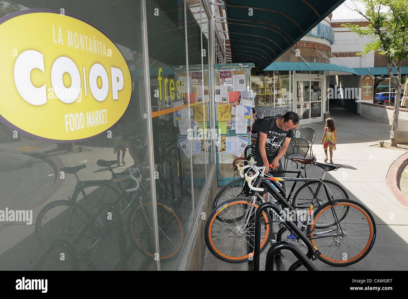 April 26, 2012 - Albuquerque, NM, U.S. - Johnny Rascon stops by the ...