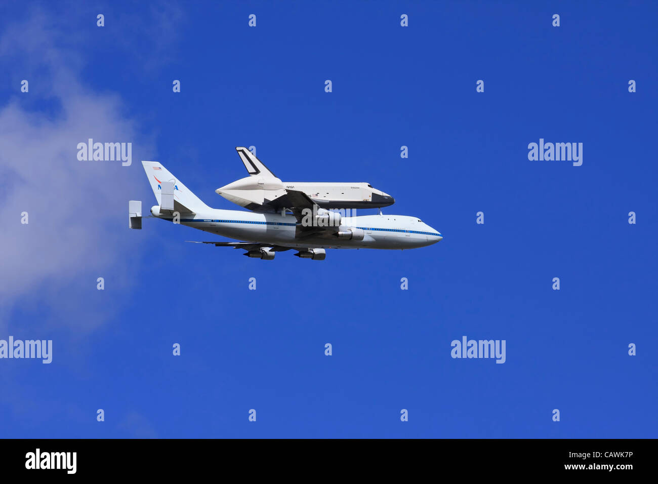 Space shuttle enterprise boeing 747 hi-res stock photography Space shuttle enterprise boeing 747 hi-res stock photography