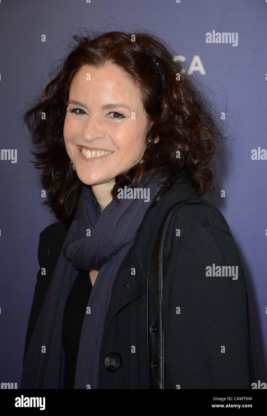 Ally Sheedy at arrivals for Tribeca Talks: WAR GAMES, School of Visual Arts (SVA) Theater, New York, NY April 28, 2012. Photo By: Derek Storm/Everett Collection Stock Photo