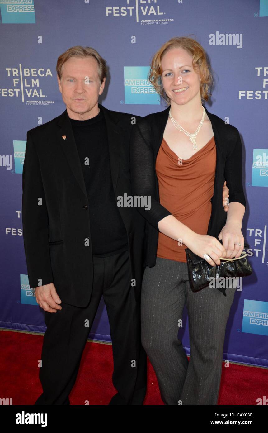 New York, USA. William Sadler, daughter Sadler Colley Bakst at arrivals for Tribeca Talks: After The Movie - FUTURE WEATHER, School of Visual Arts (SVA) Theater, New York, NY April 29, 2012. Photo By: Derek Storm/Everett Collection Stock Photo