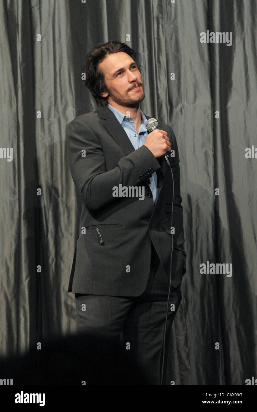 Actor/Director James Franco does a Q&A with the audience at NYC's IFC