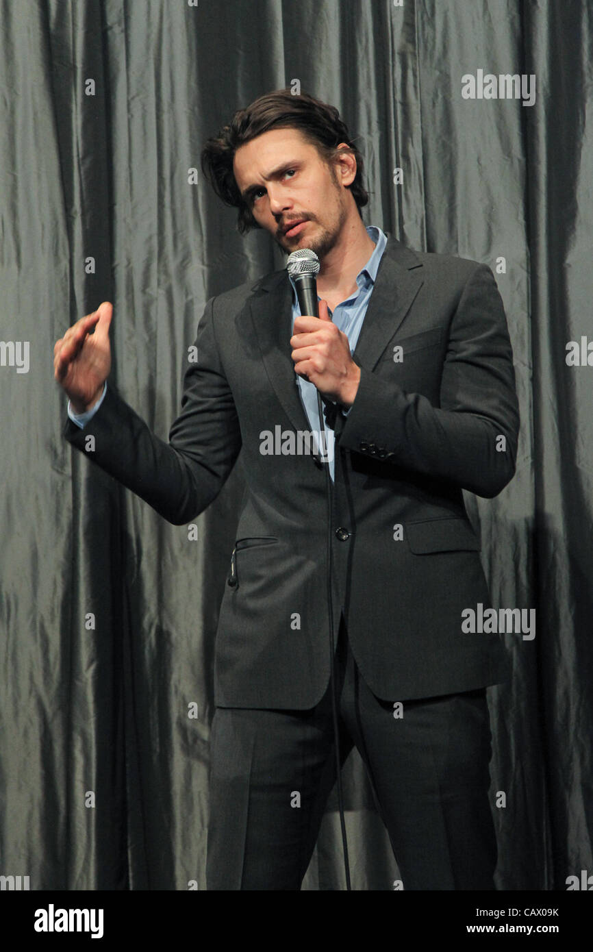Actor/Director James Franco does a Q&A with the audience at NYC's IFC