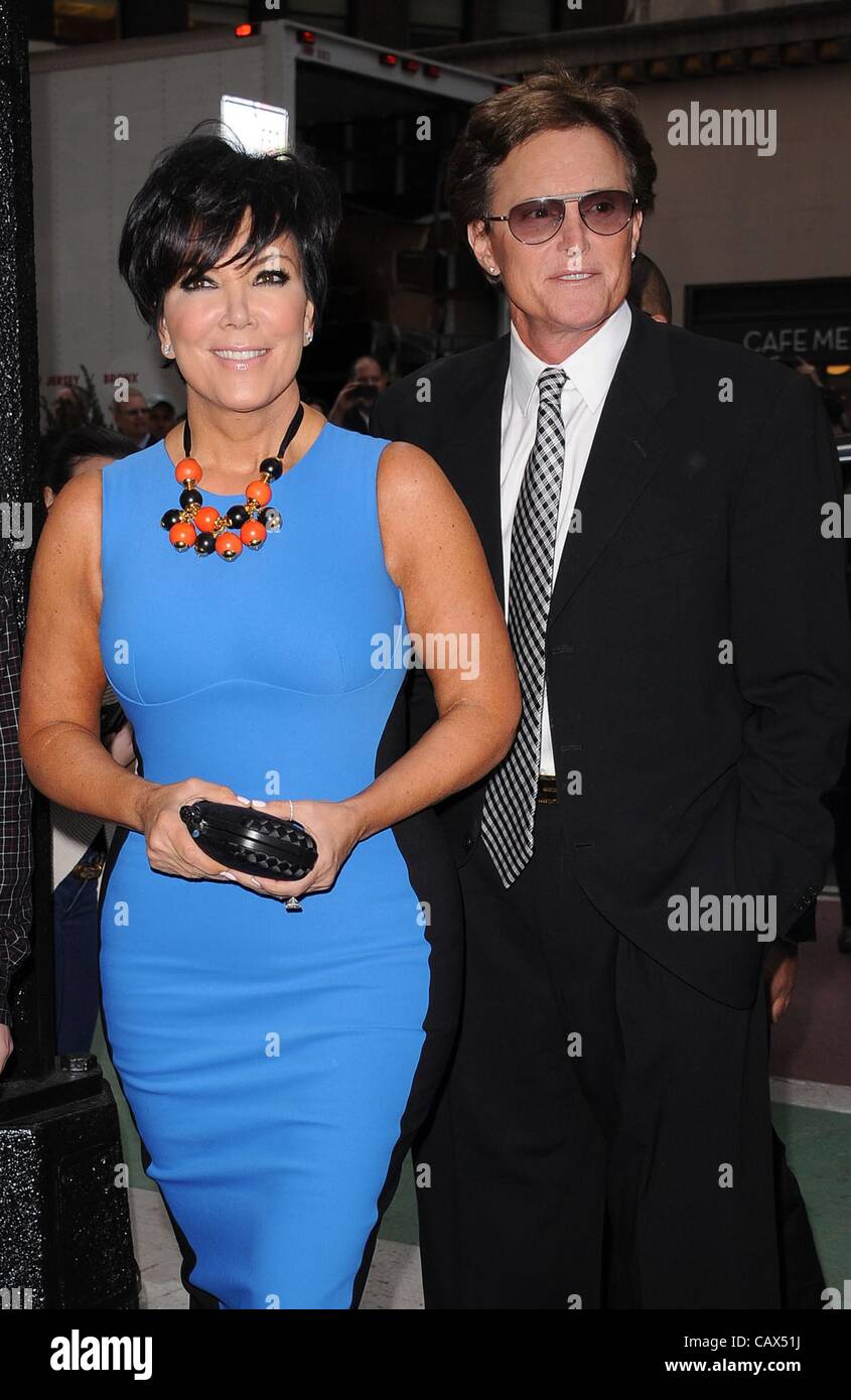 Kris Jenner, Bruce Jenner at arrivals for E! Network Upfronts