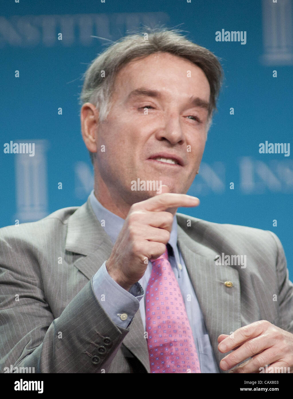 April 30, 2012 - Beverly Hills, California, USA - Eike Batista, Chairman and CEO, EBX Group at the panel discussion entitled 'Mike Milken Interviews Eike Batista and T. Boone Pickens'  during the Milken Institute Global Conference held Monday, April 30 2012 at the Hilton Hotel in Beverly Hills, Cali Stock Photo