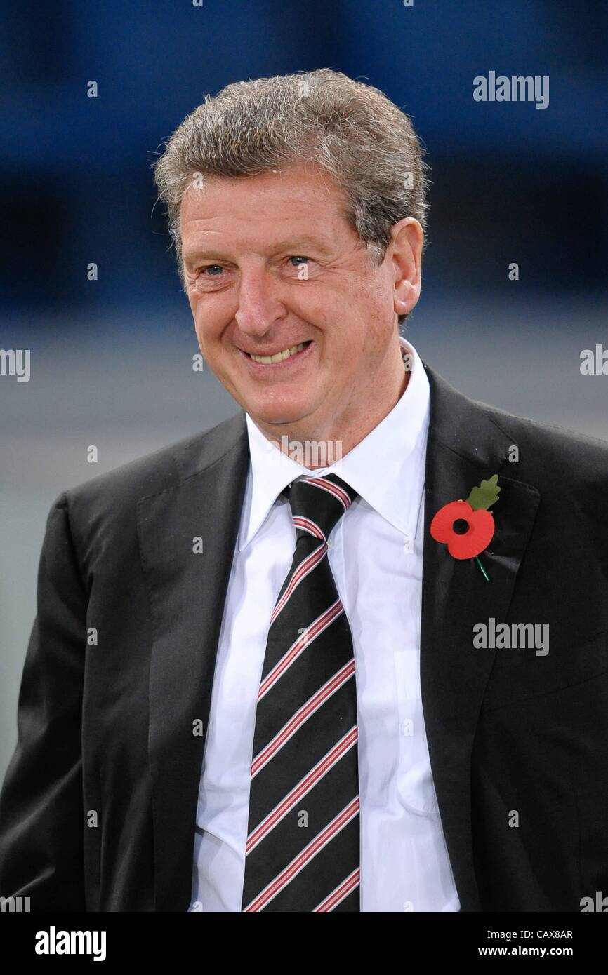 05 11 2009  COach and Team Manager Roy Hodgson Fulham FC smiling Stock Photo