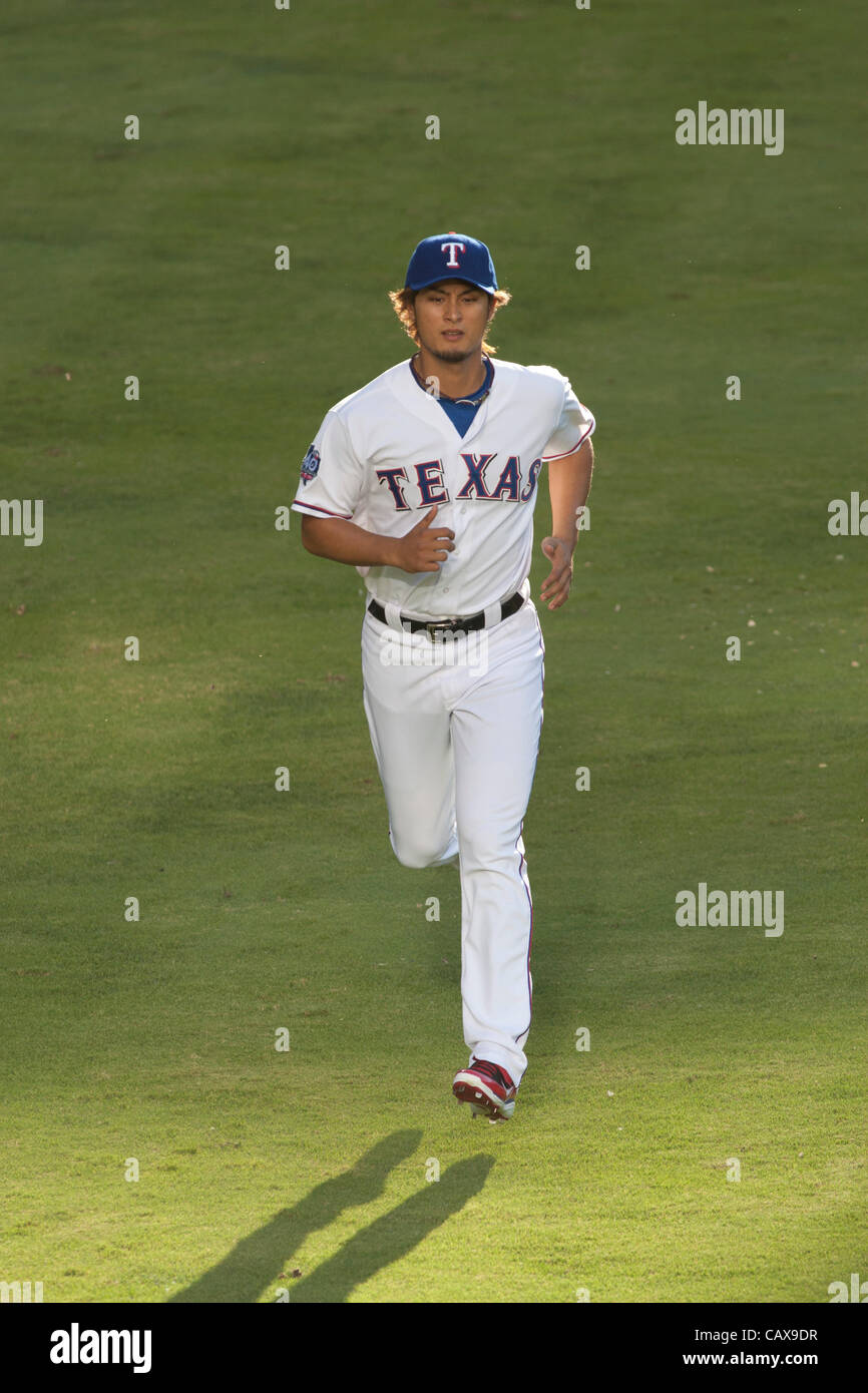 Yu Darvish (Rangers), APRIL 24, 2012 - MLB : Yu Darvish of the Texas ...
